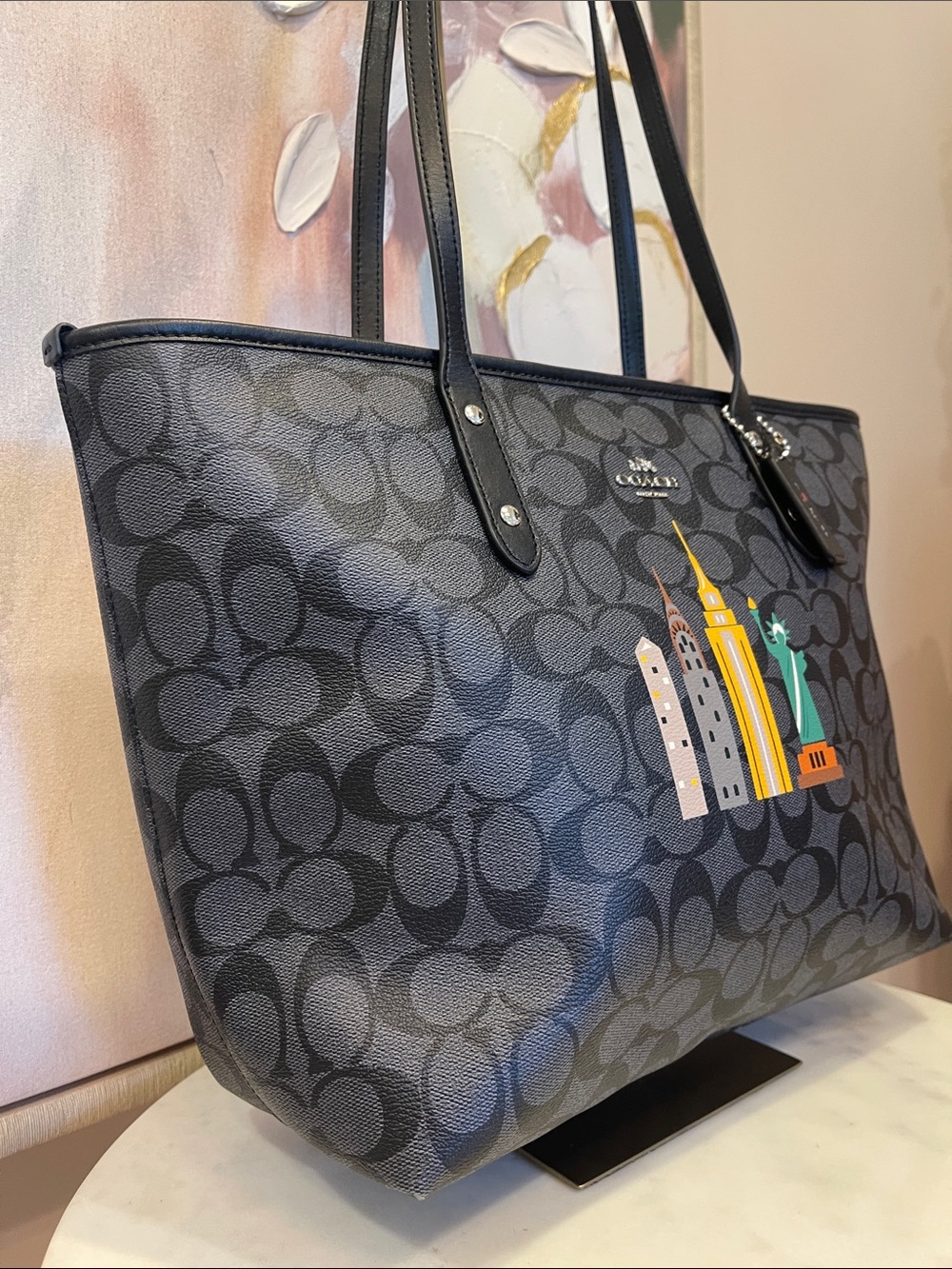 Coach City Skyline Tote with Matching Zip Wallet - Picture 5 of 12